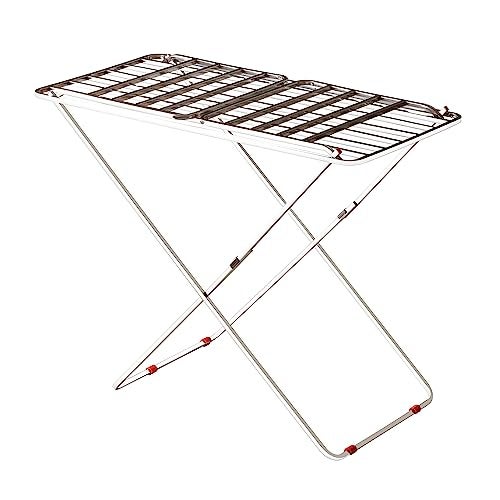 SUNDRY 1pc Clothes Drying Rack, Portable Foldable Laundry Rack, Indoor and Outdoor Clothes Rack, Space-Saving Clothes Rack with Drying Rods, Balcony Bedroom Clothes Storage Organizer - Image 5