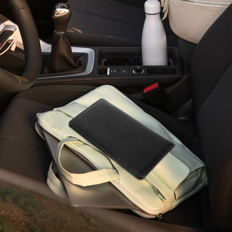 Vehicle Insurance Holder PU Leather Car Document Holder Car Accessory For Men - Image 2