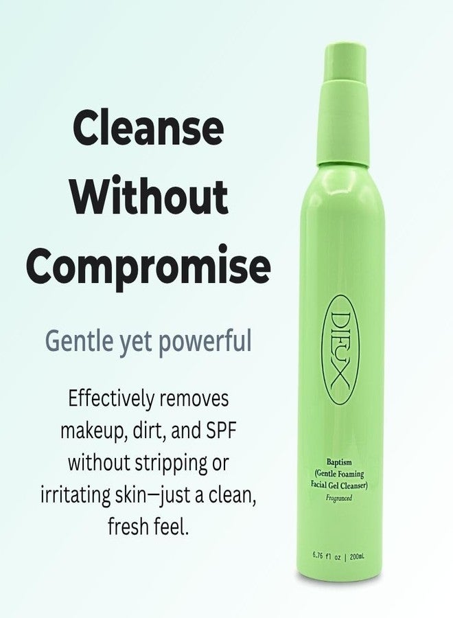Dieux Baptism Gentle Foaming Facial Gel Cleanser Fragranced 6.76 oz - Image 2
