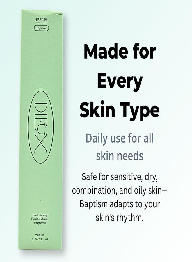 Dieux Baptism Gentle Foaming Facial Gel Cleanser Fragranced 6.76 oz - Image 5