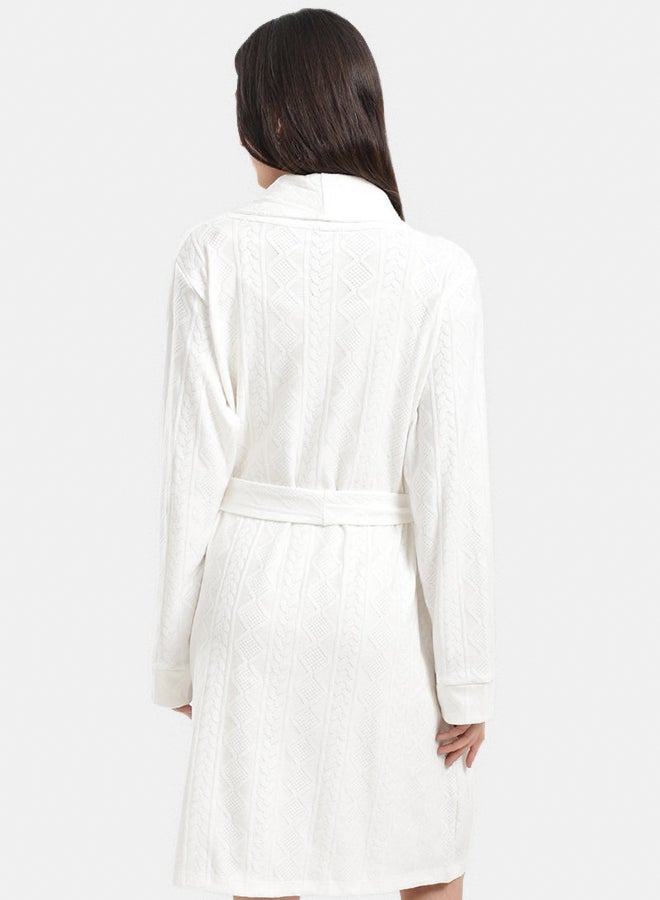 Carina Self-Pattern Relaxed Robe - Image 4