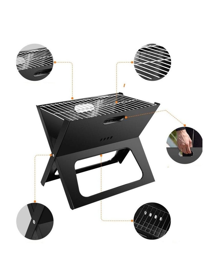 MARS Q Portable grill, easy to carry and store, elegant and convenient design for trips, black - Image 5