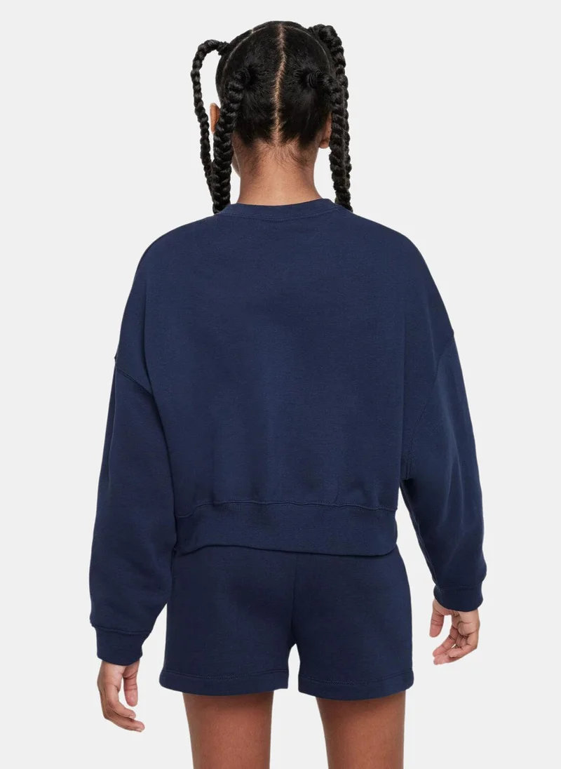 Nike Kids' Sportswear Trend Fleece Sweatshirt