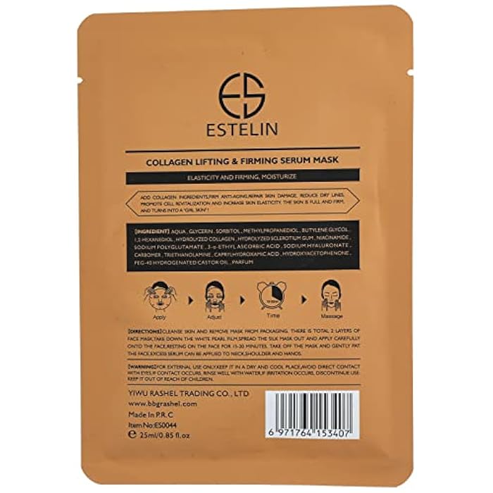 ESTELIN Collagen lifting & friming serum mask - Image 2