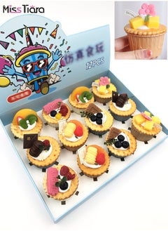 MissTiara 12 Pcs Refrigerator Magnets for Fridge Magnets ,Cartoon Magnets Kitchen Decoration Kitchenware,Perfect for Refrigerators, Whiteboards, Maps and Other Magnetic Items  - Image 1