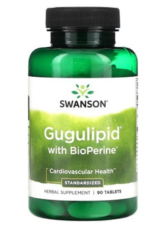 Gugulipid with BioPerine Standardized 90 Tablets