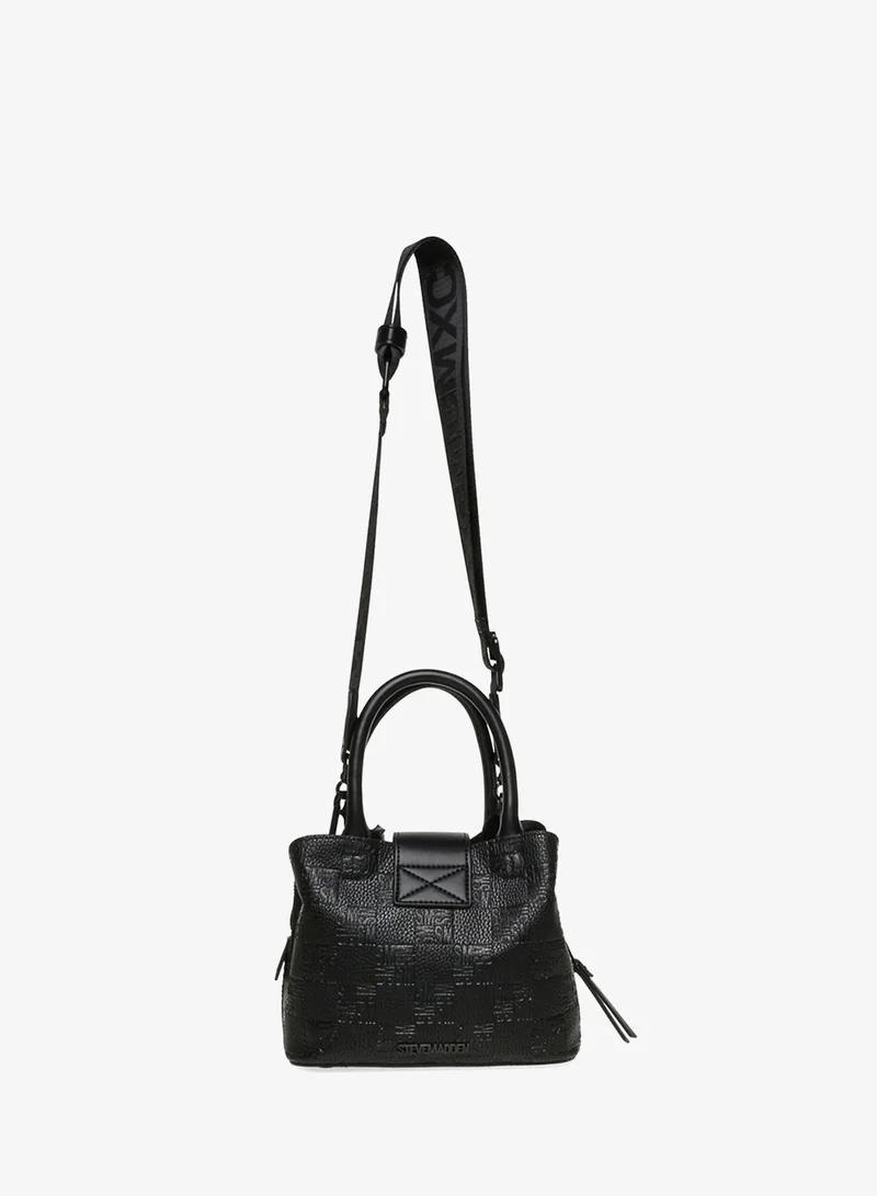 STEVE MADDEN Steve madden tenor-c women's black/black satchel bag