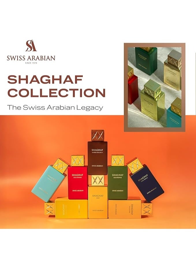 Swiss Arabian Shaghaf Amber Infusion Eau De Parfum 75ml - Image 5