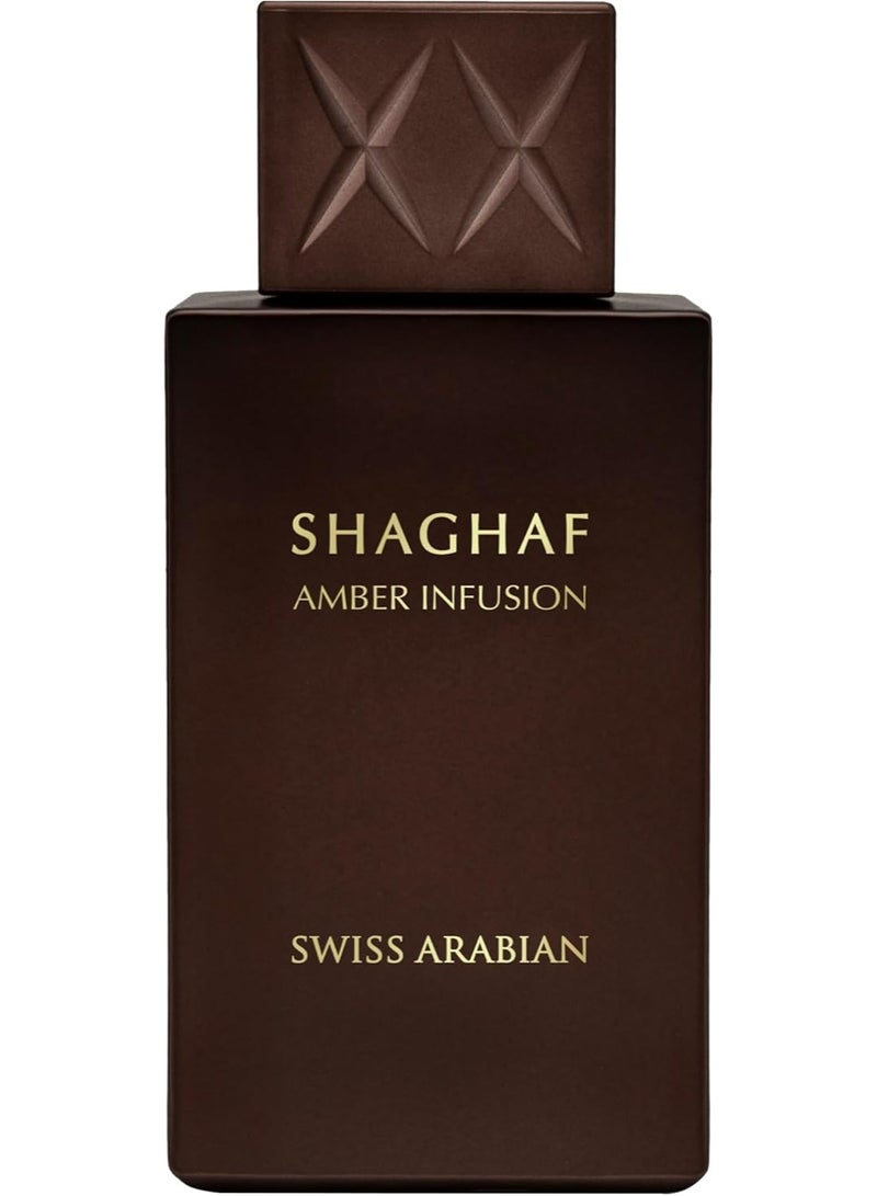 Swiss Arabian Shaghaf Amber Infusion Eau De Parfum 75ml - Image 1
