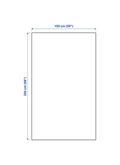 إيروريكس غطاء سرير أبيض/أنثراسايت 150×250 سم  - Image 4