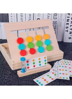 Generic Kandle 4 Color Puzzle Game for Children | Educational Color Shape Sorting Board Game  - Image 1