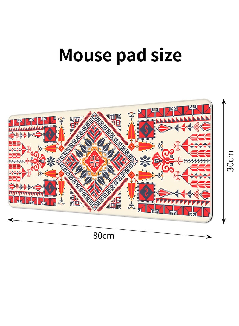 Mouse Pad,  800 x 300 x 4mm, 31.5 x 11.8 x 0.157in, Gaming Mouse Pad, Non-Slip Desk Mat, Thick Rubber Desk Pad Mouse Pad, Suitable for Gaming, Office, and Home Use - Image 2