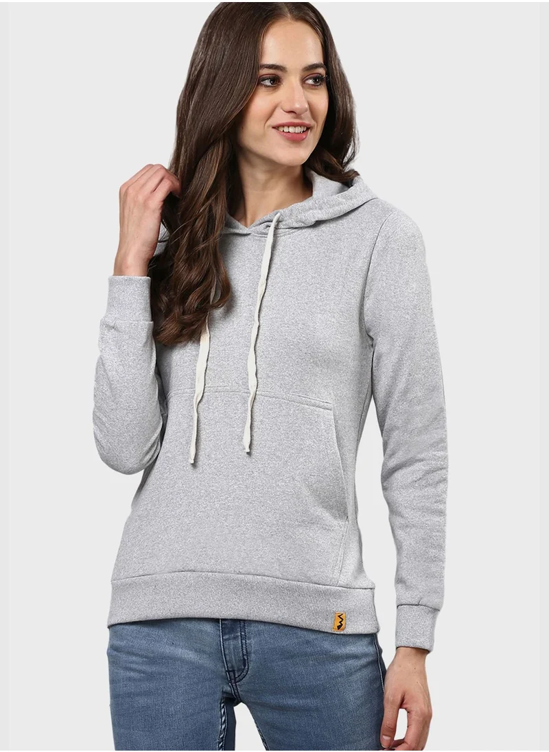 Campus Sutra Front Pocket Hoodie