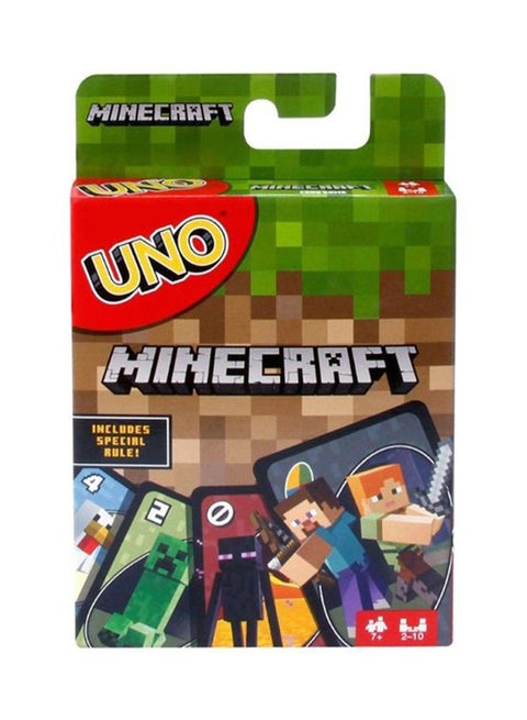 لعبة بطاقات أونو ماينكرافت