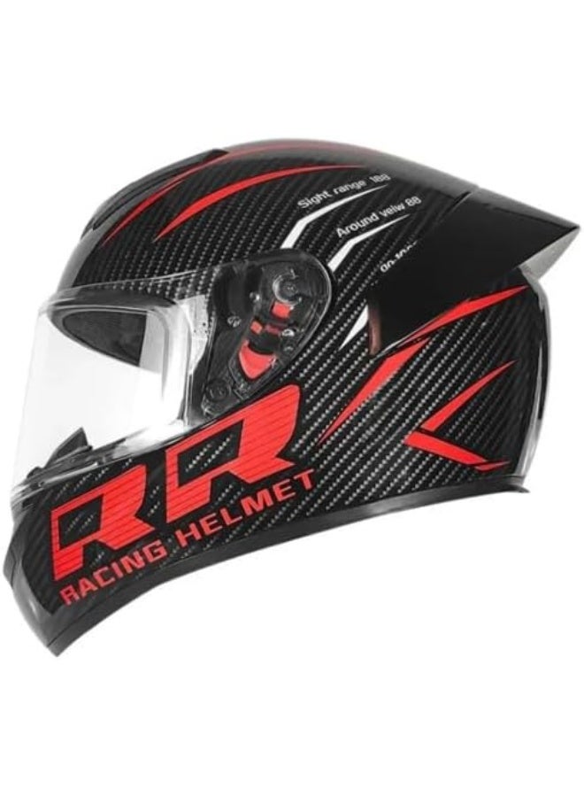 XTREAM خوذة سباق كاملة الوجه مع واقي شفاف HD 2XL - Image 3