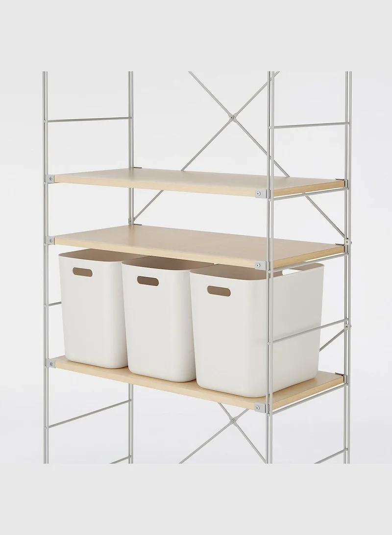 MUJI Soft Polyethylene Deep Case, W 25.5 x D 36 x H 32 cm