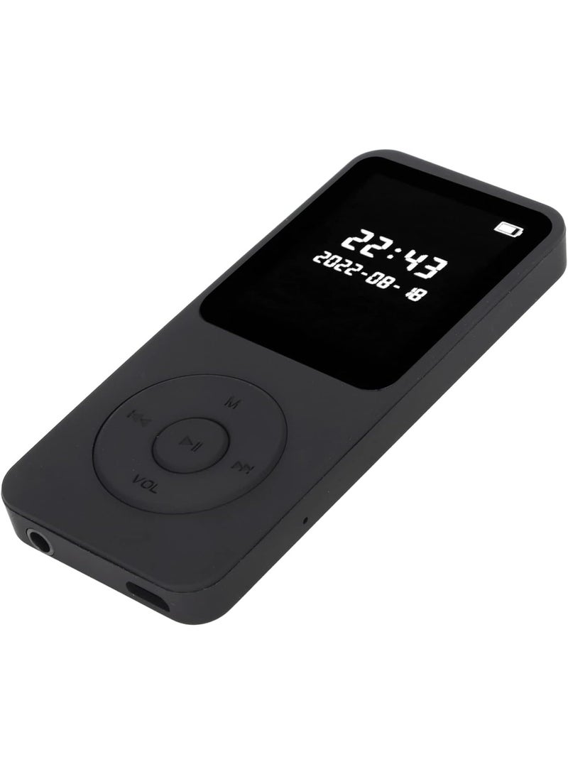 Sorandy Mp3 Player, Music Player with Bluetooth 5.0, Portable HiFi Music Player for Kids, Build in FM Radio, Voice Recorder, Ideal for Running, Jogging, Horseback Riding, Mini Design - Image 1