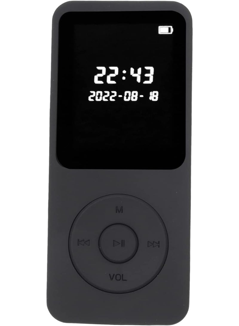 Sorandy Mp3 Player, Music Player with Bluetooth 5.0, Portable HiFi Music Player for Kids, Build in FM Radio, Voice Recorder, Ideal for Running, Jogging, Horseback Riding, Mini Design - Image 4