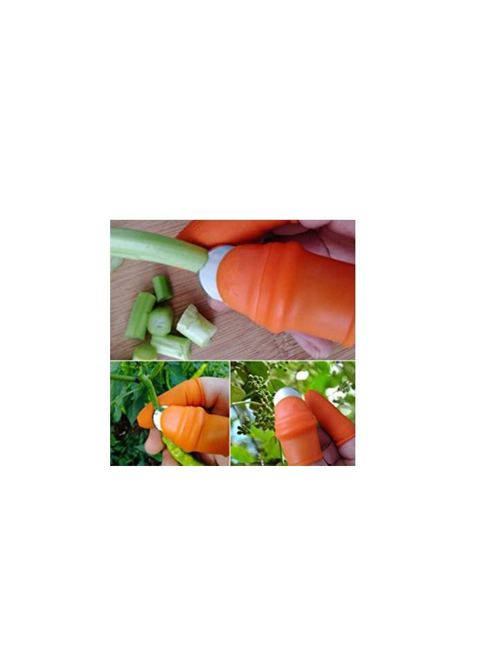 Thumb Knife for Harvesting Fruits and Vegetables Gardening Knife, Kitchen Tools Finger Pickers 3pc - Image 3