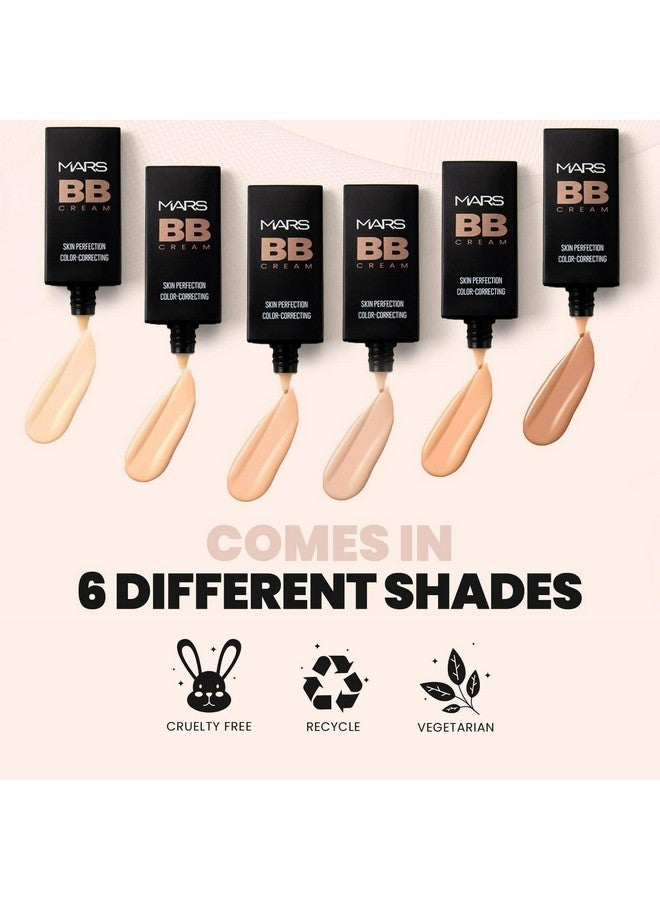 Mars MARS BB Cream Lightweight Foundation | Blendable BB Cream for Women | Colour Correction for All Skin Types (30 ml) (03-MEDIUM) - Image 4