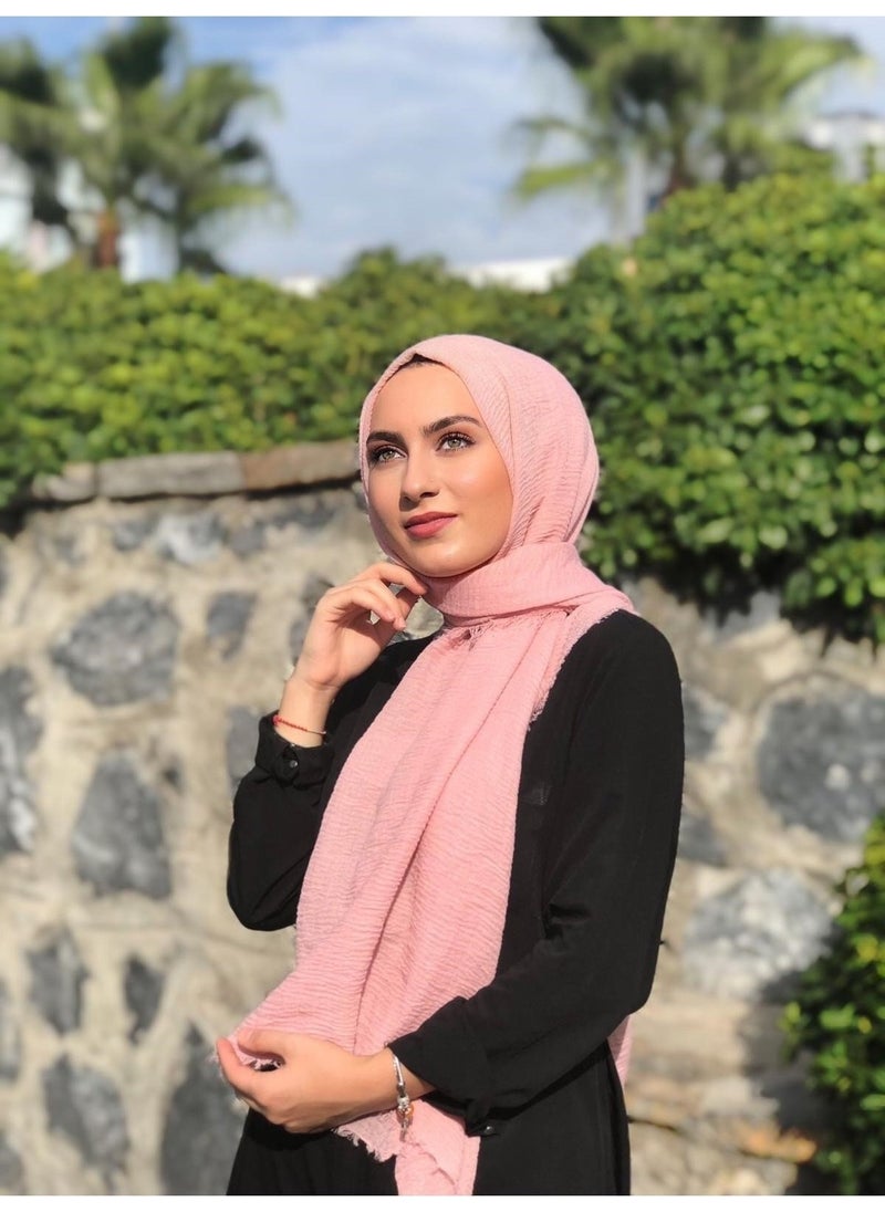 Belifanti Collection Bürümcük Cotton Shawl Powder 