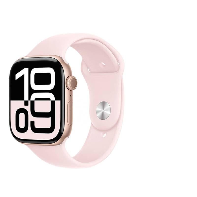 سوار ساعة ذكية سوار رياضي من السيليكون متوافق مع Apple Watch Ultra بملاءمة قابلة للتعديل وحزام بديل للاستخدام اليومي باللون أسود قابل للتعديل - NUR - Image 2