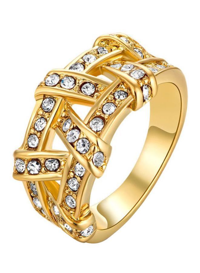 NIBEMINENT 18 Karat Gold Plated Ring - Image 1