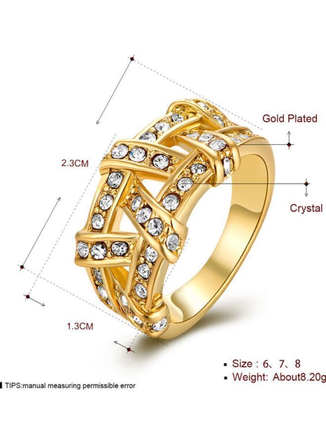 NIBEMINENT 18 Karat Gold Plated Ring - Image 2