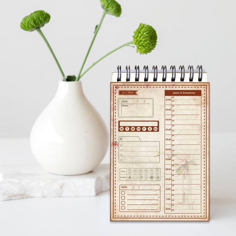 ORIGACH Plans and Schedules Clear Stamps Date Planning Silicone Stamps for Cards Making DIY Scrapbooking Photo Album Decoration, 6.3x4.3inch - Image 4