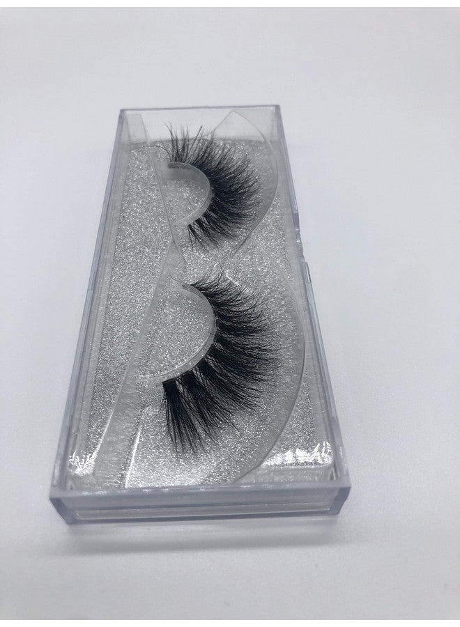 Alluring 3D Mink Lashes Reusable Strip 100% Siberian Mink Fur False Eyelashes Handmade Natural Style Cruelty Free F36 - Image 2
