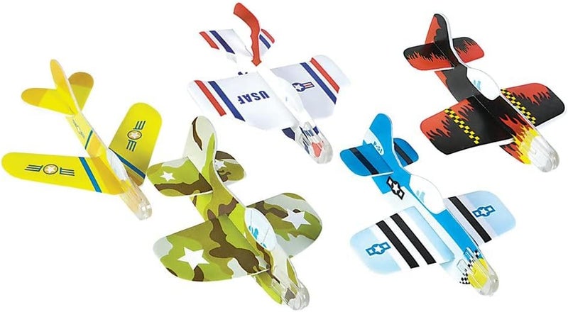 Rhode Island Novelty Foam Glider Assortment - 72 Pack of Colorful Flying Toys - Image 5