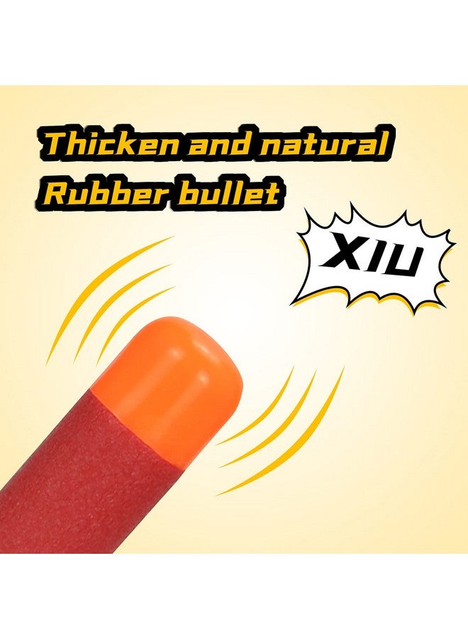 إيكيند سهام رغوية مقاس 9.5 سم متوافقة مع عبوة إعادة تعبئة 96 سهمًا من سلسلة Nerf Elite Mega Series (أحمر) - Image 3