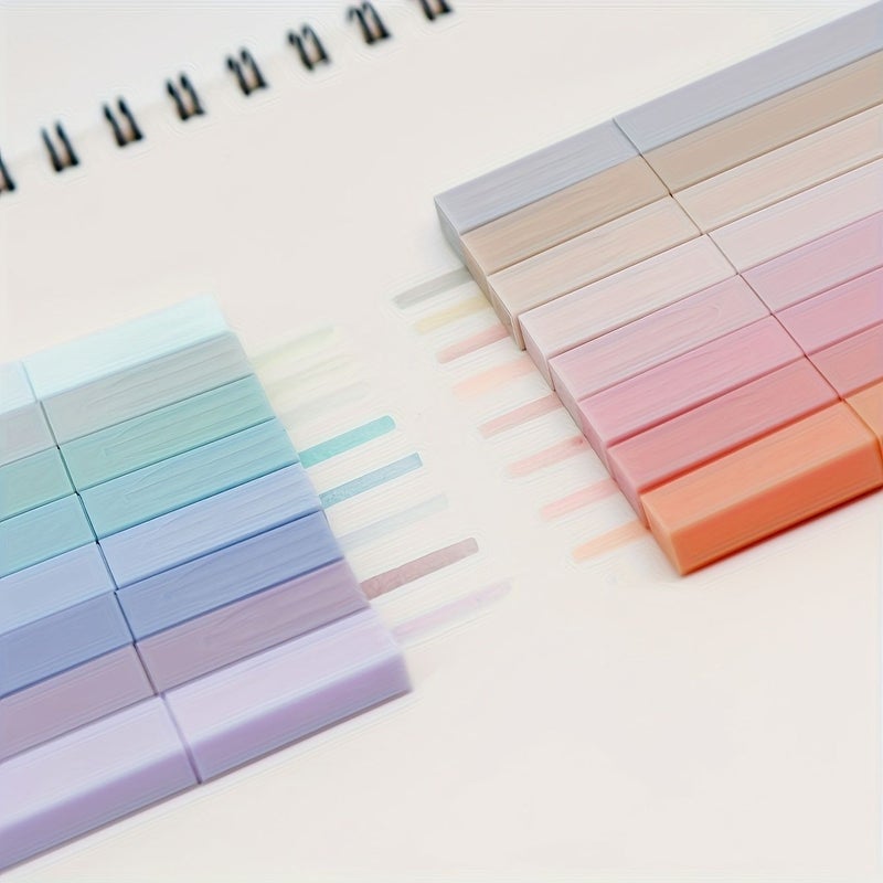 Pastel Highlighter Pens 2 Mixed Colors Round Tip No Seepage For Diary School Office - Image 4