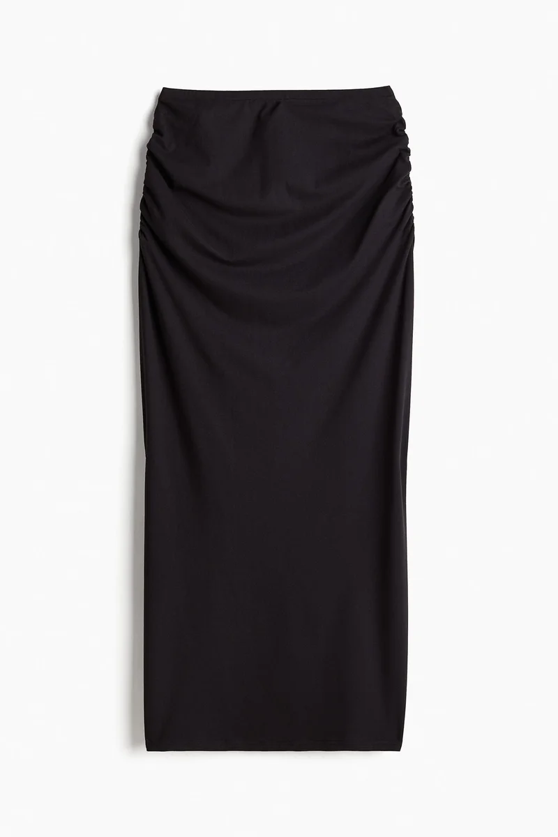 H&M Gathered maxi skirt