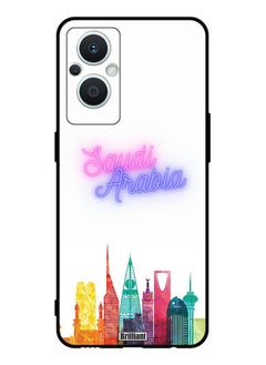 Protective Case Cover For Oppo F21 Pro 5G Saudi Arabia Map Art
