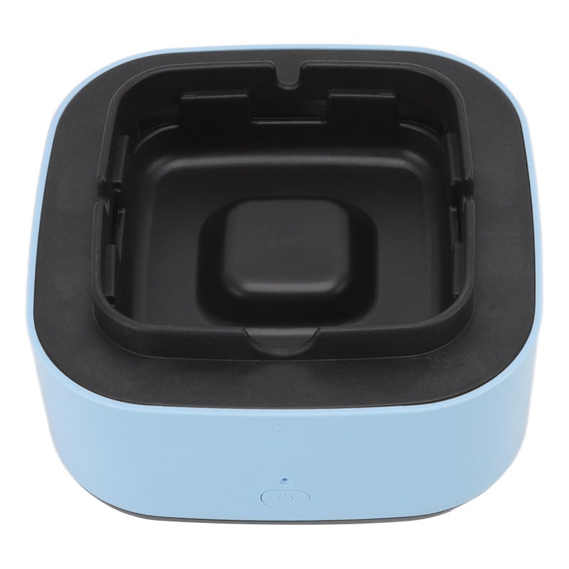 Smokeless Ashtray Multifunctional Anti Fly Dust 2 in 1 Negative Ion Air Fresher for Home Blue - Image 3