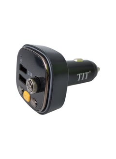 تي اي تي T90C جهاز إرسال FM للسيارة ، جهاز إرسال الصوت اللاسلكي ، التوصيل ، شحن USB 3.1 أمبير لاسلكي  - Image 1