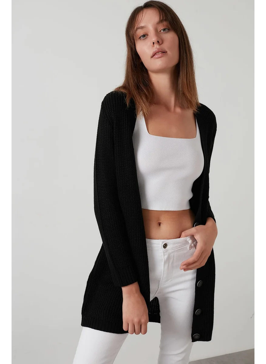 ليلا 100% Soft Acrylic Knitwear Knitted Long Cardigan Women CARDIGAN 4615044