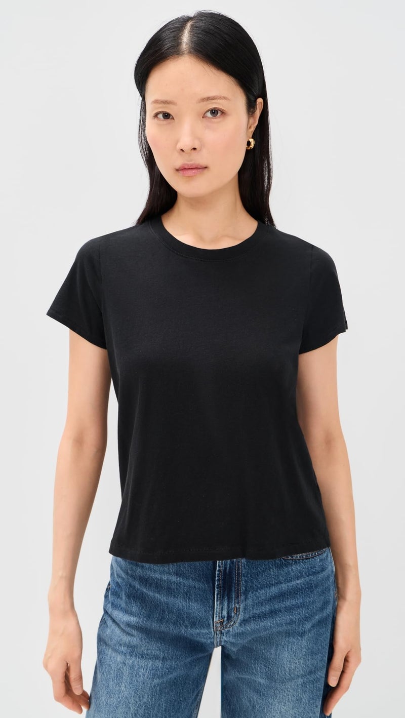 Made Well Madewell Women's Northside Vintage Tee, True Black, S - Image 2