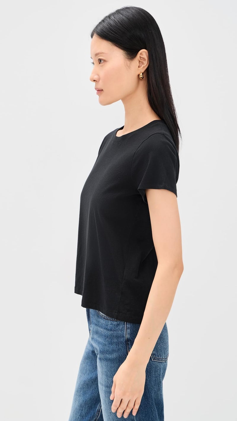 Made Well Madewell Women's Northside Vintage Tee, True Black, S - Image 5