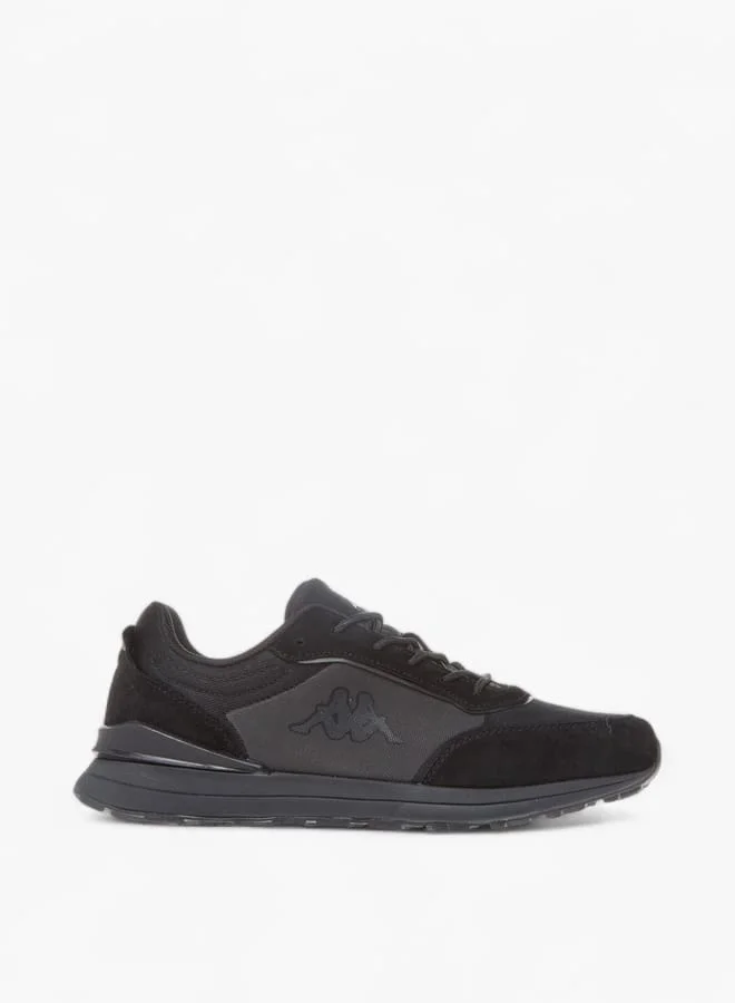 Kappa Mens Panelled Sports Shoes With Lace-Up Closure