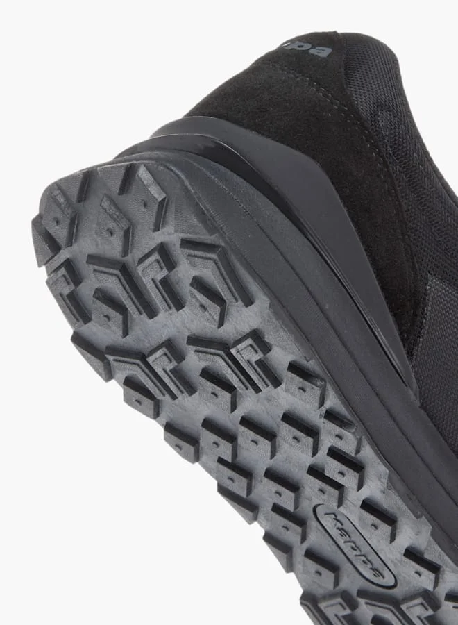 Kappa Mens Panelled Sports Shoes With Lace-Up Closure