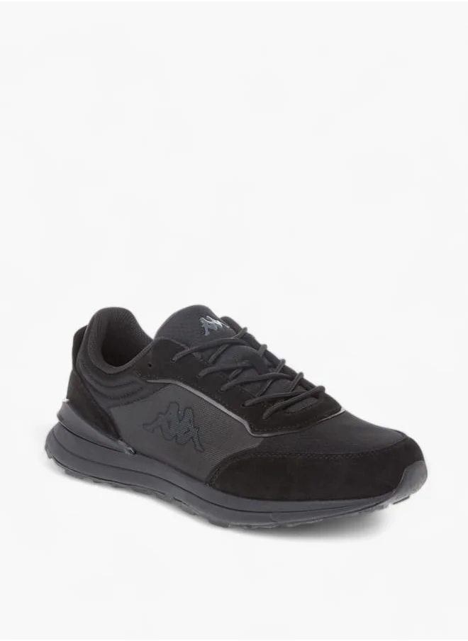 Kappa Mens Panelled Sports Shoes With Lace-Up Closure