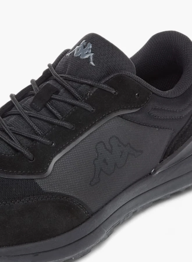 Kappa Mens Panelled Sports Shoes With Lace-Up Closure