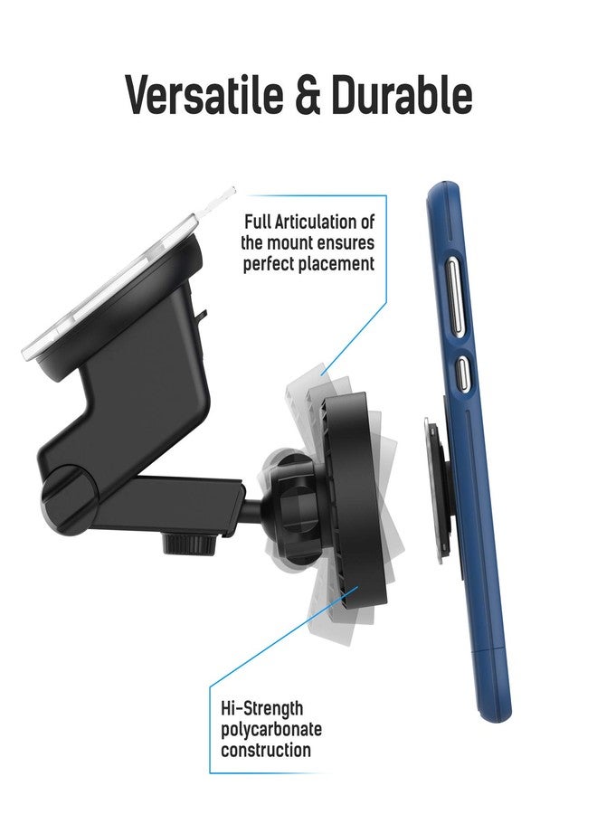 ENCASED LolliLockit Magnetic Grip Car Mount for Pop Phone Holder, Dash/Window Socket Attachment by LolliLocket (Patent Pending) - Image 3