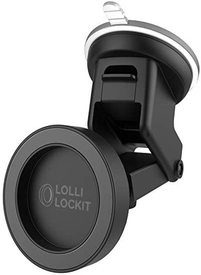 ENCASED LolliLockit Magnetic Grip Car Mount for Pop Phone Holder, Dash/Window Socket Attachment by LolliLocket (Patent Pending) - Image 1