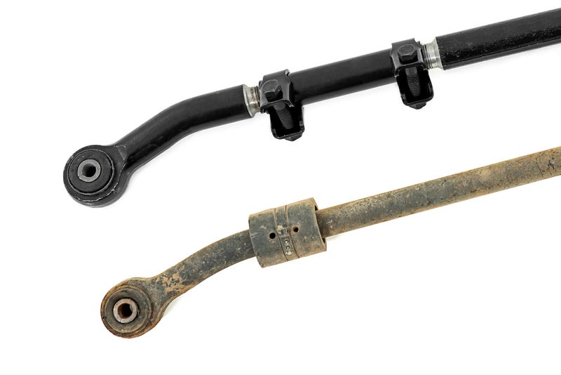 Rough Country Forged Adjustable Track Bar for 18-23 Jeep Wrangler JL/JT - 11061, Front, Black - Image 4