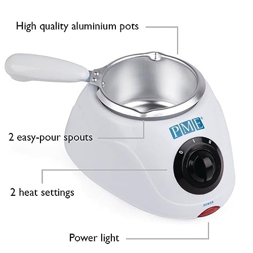 PME Electric Chocolate Melting Pot - USA plug,White,Standard - Image 2