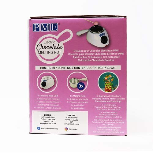 PME Electric Chocolate Melting Pot - USA plug,White,Standard - Image 5