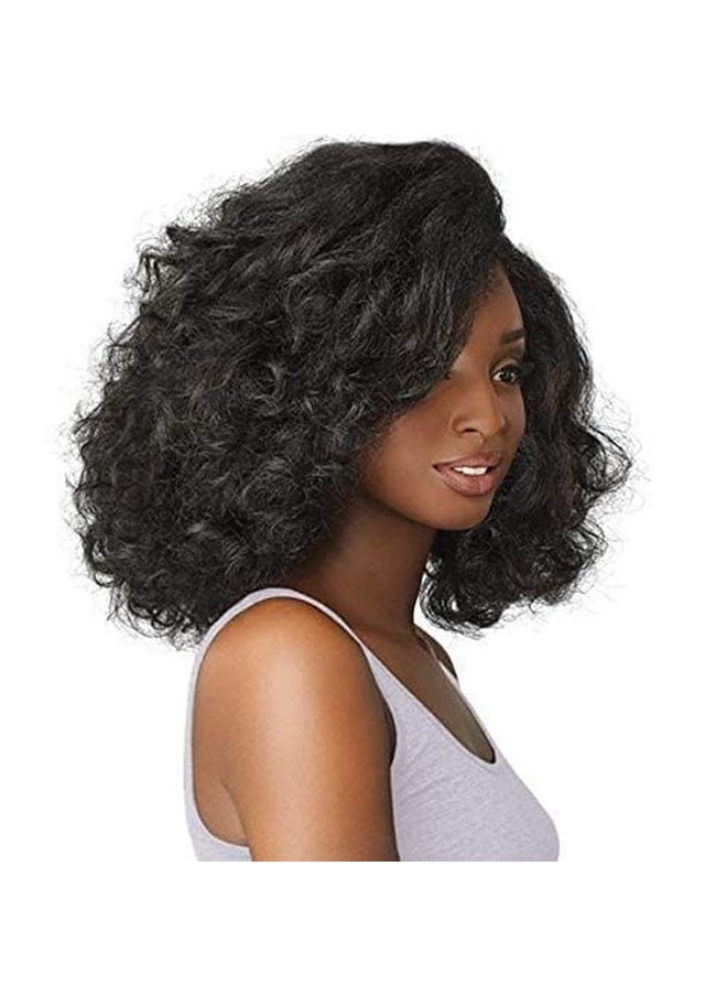 Sensationnel - Curls Kinks & Co All Curl Types From 3B4C Instant Weave 1/2 Half Wig Iw Top Lady (1B [Off Black]) - Image 1